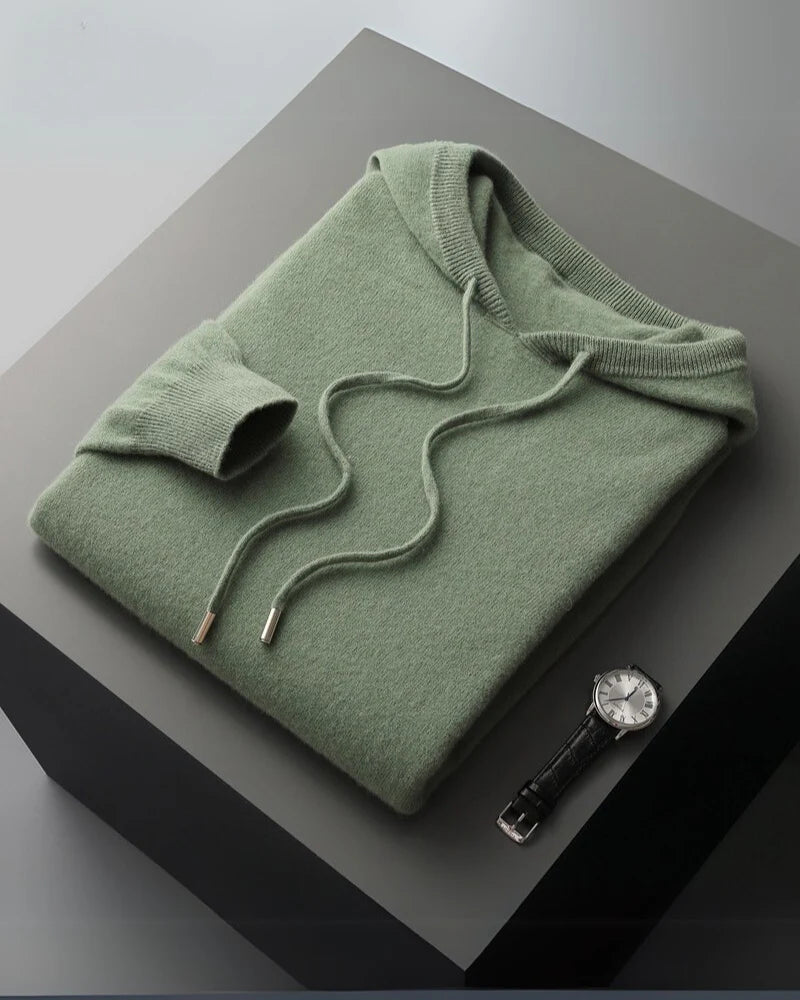 100% Cashmere Hoodie